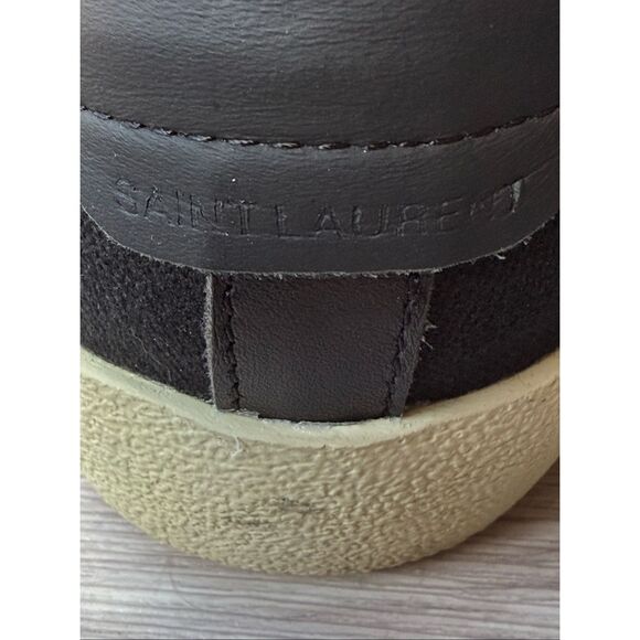 Saint Laurent Court Classic SL/06 sneaker size 38 in black - Picture 5 of 12